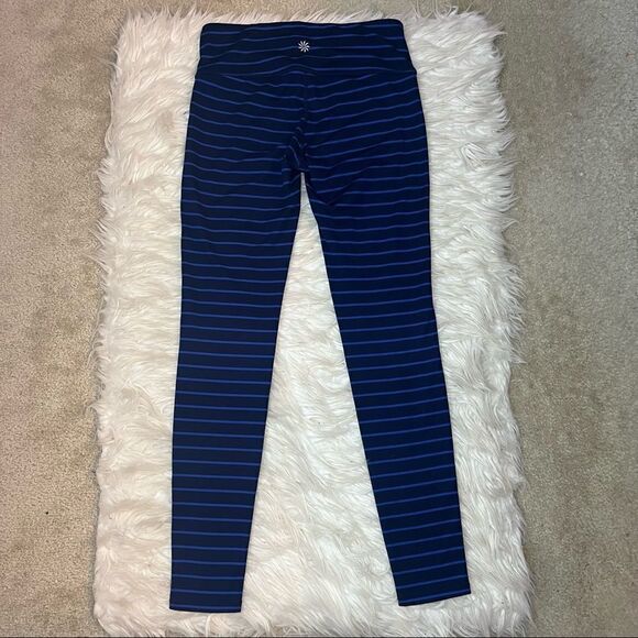 Athleta Chaturanga Admiral Stripe 7/8 Legging - Picture 7 of 10